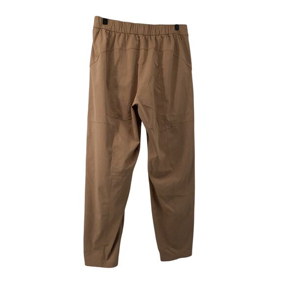 Lululemon Dynamic Days Pants 10 Saddle Brown Luxtreme Travel Athleisure - Picture 6 of 11